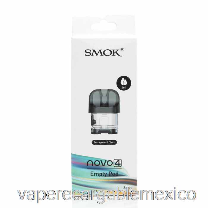 Vape Recargable Smok Novo 4 Vainas De Repuesto Transparente